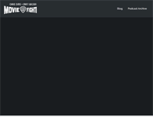Tablet Screenshot of moviefighterscast.com